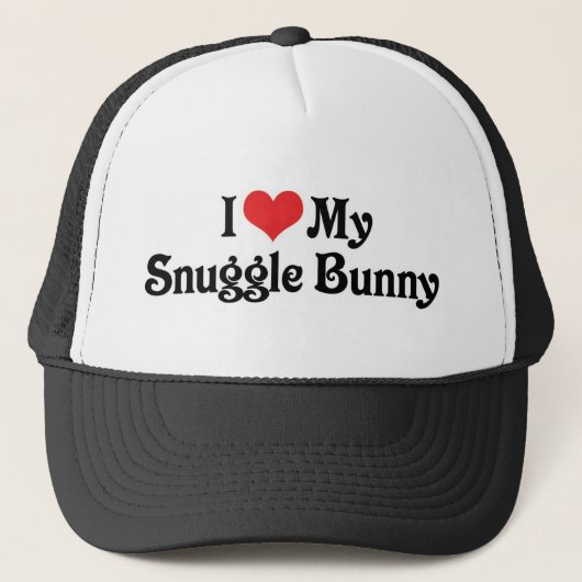Ik hou van mijn snuggle Bunny Trucker Pet (Voorkant)