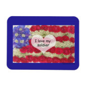 Ik hou van mijn soldaat magneet (Horizontaal)