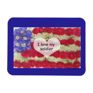 Ik hou van mijn soldaat magneet