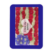 Ik hou van mijn soldaat magneet (Verticaal)