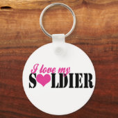 Ik hou van mijn soldaat sleutelhanger (Voorkant)