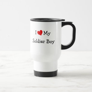 Ik hou van mijn Soldier Boy Reisbeker