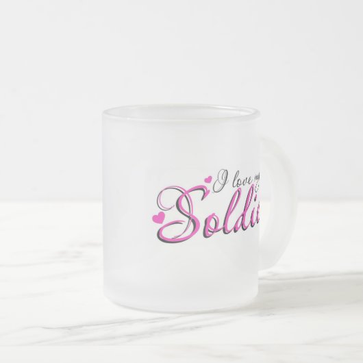 Ik hou van mijn Soldier Mok (Voorkant rechts)