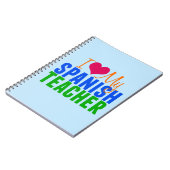 Ik hou van mijn Spaanse leraar Notitieboek (Linkerzijde)