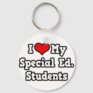 Ik hou van mijn speciale Ed. Studenten Sleutelhanger