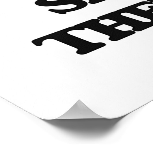 Ik hou van mijn Speech Therapist Poster (Hoek)