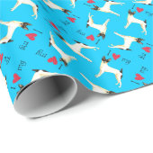 Ik hou van mijn Speelgoed Fox Terrier Cadeaupapier (Rol Hoek)