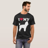 Ik hou van mijn Speelgoed poedel T-shirt (Voorkant volledig)