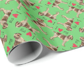 Ik hou van mijn Spinone Italiano Cadeaupapier (Rol Hoek)