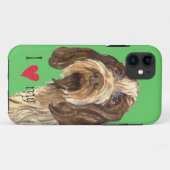 Ik hou van mijn Spinone Italiano Case-Mate iPhone Case (Achterkant (horizontaal))
