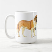 Ik hou van mijn St. Bernard Koffiemok (Links)