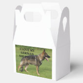 Ik hou van mijn stabiele Duitse herder Bedankdoosjes (Geopend)