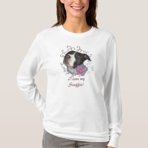 Ik hou van mijn Staffie! T-shirt