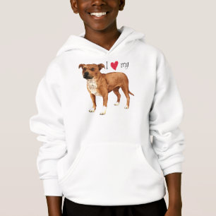 Ik hou van mijn Staffordshire Bull Terrier