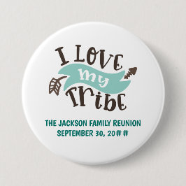  Ik hou van mijn stam Ronde Button 7,6 Cm