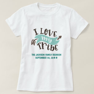 Ik hou van mijn stam T-shirt