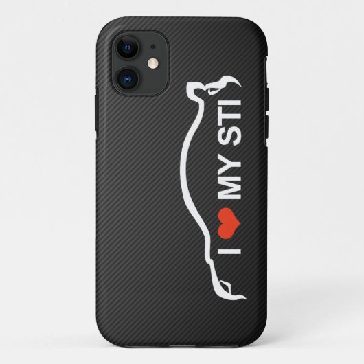 Ik hou van mijn STI Case-Mate iPhone Case (Achterkant)