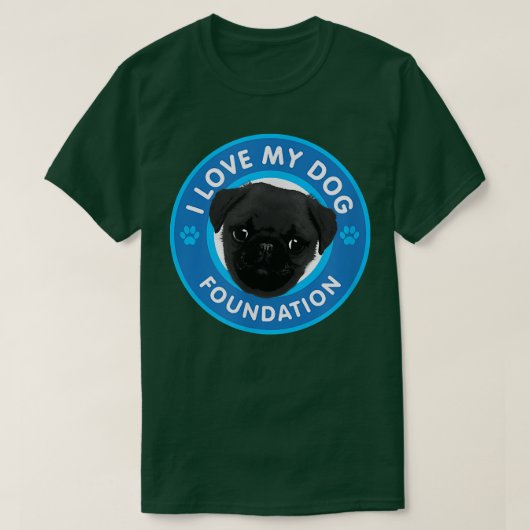 Ik hou van mijn stichting t-shirt (Design voorkant)