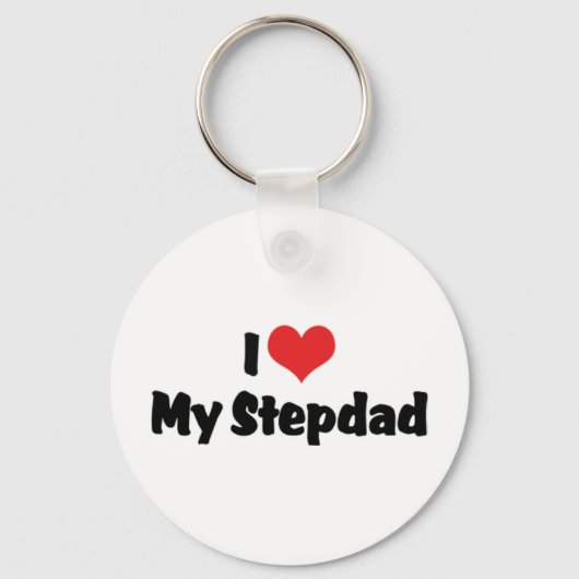 Ik hou van mijn stiefvader Sleutelhanger (Voorkant)