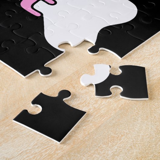 Ik hou van mijn stropdas legpuzzel (Zijkant)