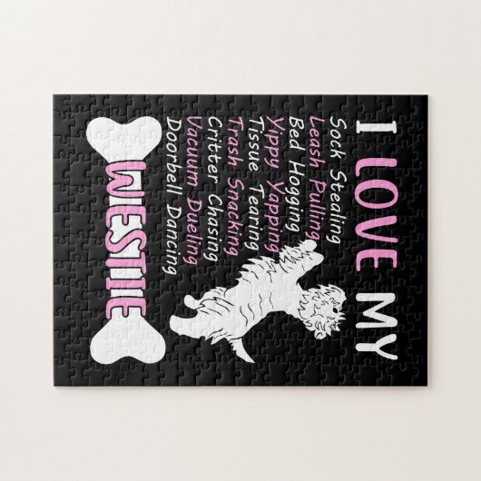 Ik hou van mijn stropdas legpuzzel (Horizontaal)