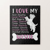 Ik hou van mijn stropdas legpuzzel (Verticaal)