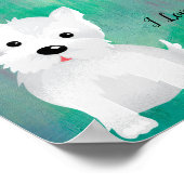 Ik hou van Mijn stropdas Poster (Hoek)