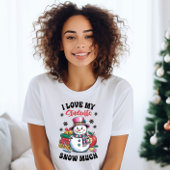 Ik hou van mijn studenten kerst T-shirt