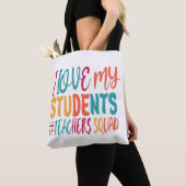 IK HOU VAN MIJN STUDENTEN. TOTE BAG (Dichtbij)