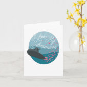 Ik hou van mijn Submariner-kaart Kaart (Gele Bloem)