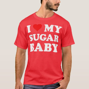 Ik hou van mijn Sugar Baby Grappige echtgenoot vad T-shirt