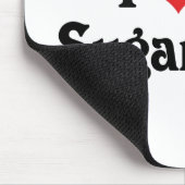 Ik hou van mijn Sugar Plum Muismat (Hoek)