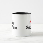 Ik hou van mijn suikerpruim mok (Midden)