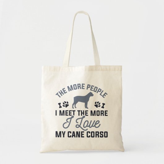 Ik hou van mijn suikerriet Corso Tote Bag (Voorkant)