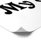 Ik hou van mijn Sweetie Poster (Hoek)