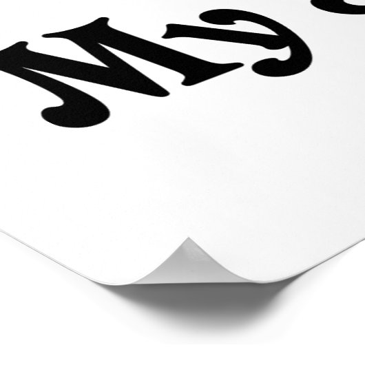 Ik hou van mijn Sweetie Poster (Hoek)