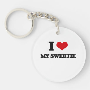Ik hou van mijn Sweetie Sleutelhanger