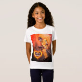 Ik hou van mijn T-shirt met de T-shirt van mijn br (Voorkant volledig)