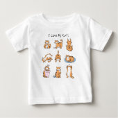 Ik hou van mijn T-shirt voor Cat Toddler (Voorkant)