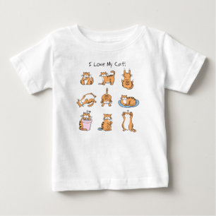 Ik hou van mijn T-shirt voor Cat Toddler