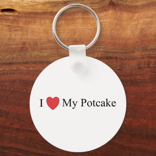 Ik hou van mijn taart Sleutelhanger (Voorkant)