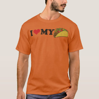 Ik hou van mijn taco 1995 t-shirt