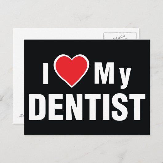 Ik hou van mijn tandste Briefkaart (Voorkant / Achterkant)