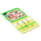 Ik hou van mijn tante Lime Green gepersonaliseerde Magneet (Rechterzijde)