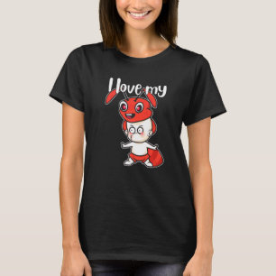 Ik hou van mijn tante Love Ik Niece Nephew Ant and T-shirt