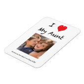 Ik hou van mijn tante Photo Magnet Keepomwille Magneet (Linkerzijde)