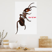 Ik hou van mijn tante Poster (Keuken)