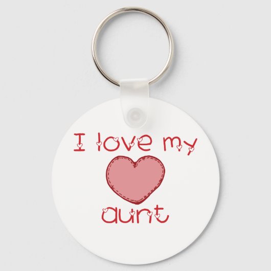 Ik hou van mijn tante sleutelhanger (Voorkant)