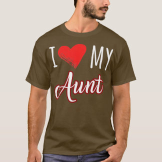 Ik hou van mijn tante t-shirt