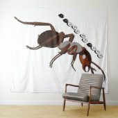 Ik hou van mijn tante Tapijt Wandkleed (In Situ (horizontaal))